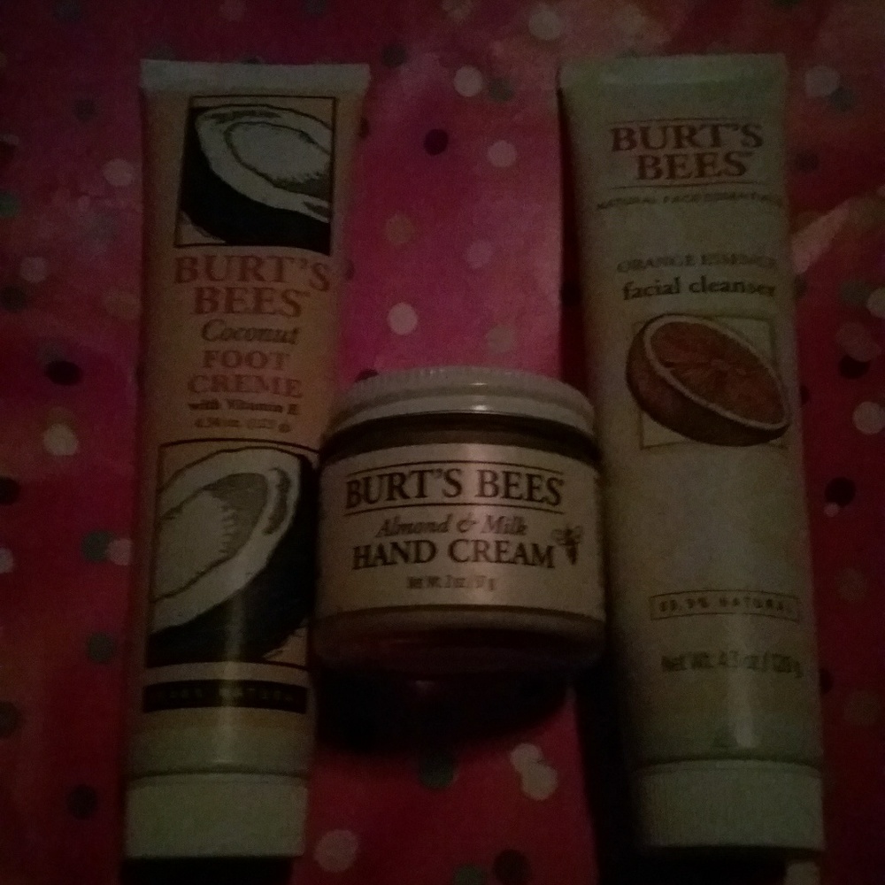 Burts bees hand care